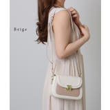 フェイクレザー 2WAY ラウンド | レースレディース  | 詳細画像7 