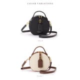 フェイクレザー コンパクト ラウンド | レースレディース  | 詳細画像2 