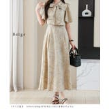 ボタニカル柄 ボウタイ付き ケープ風 | レースレディース  | 詳細画像8 