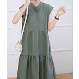 バンドカラー ティアード ギャザー | レースレディース  | 詳細画像10 