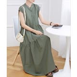 バンドカラー ティアード ギャザー | レースレディース  | 詳細画像11 