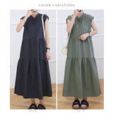 バンドカラー ティアード ギャザー | レースレディース  | 詳細画像2 