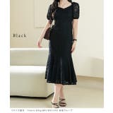 総レース Vネック マーメイド | レースレディース | 詳細画像3