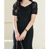 総レース Vネック マーメイド | レースレディース | 詳細画像6