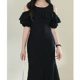 カットアウト パフスリーブ 総レース | レースレディース  | 詳細画像8 