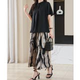 ソリッドカラー クルーネック 半袖 | レースレディース  | 詳細画像5 