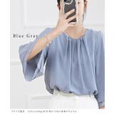 フロントタック シアー 7分袖 | レースレディース  | 詳細画像9 