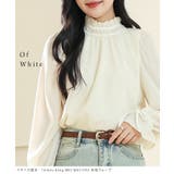 ソリッドカラー ギャザー プチハイネック | レースレディース | 詳細画像11