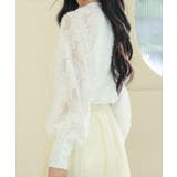 花柄 シャギー ボリューム袖 | レースレディース | 詳細画像14