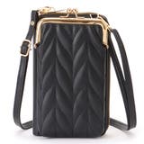 フェイクレザー キルティング がま口 | レースレディース  | 詳細画像1 