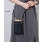 フェイクレザー キルティング がま口 | レースレディース  | 詳細画像3 