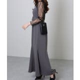 フェイクレザー メタリック ウエーブモチーフ付き | レースレディース  | 詳細画像4 