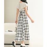 ビッグカラー チェック柄 ハイウエスト | レースレディース | 詳細画像14