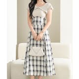 ビッグカラー チェック柄 ハイウエスト | レースレディース | 詳細画像15