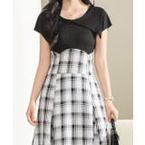 ビッグカラー チェック柄 ハイウエスト | レースレディース | 詳細画像5