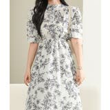 プチハイネック カットアウト 花柄 | レースレディース | 詳細画像6