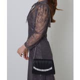 ビジューライン プリーツ フラップ | レースレディース  | 詳細画像7 