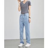 ハイウエスト ストレート セミワイド | レースレディース  | 詳細画像13 