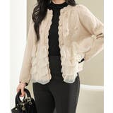 スカラップ ネック ティアード | レースレディース | 詳細画像3