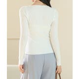 ソリッドカラー スクエアネック 長袖 | レースレディース  | 詳細画像16 