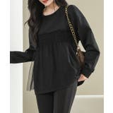 チュール ドッキング バルーン袖 | レースレディース  | 詳細画像5 