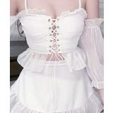 【2点セット】フロント レースアップ シアー | レースレディース  | 詳細画像12 