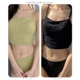 【2点セット】ソリッドカラー バッククロス リボン | レースレディース  | 詳細画像2 