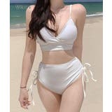 【2点セット】 ソリッドカラー カシュクール風 | レースレディース  | 詳細画像4 