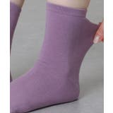 【5足セット】 ソリッドカラー クルー丈 | レースレディース  | 詳細画像19 