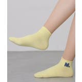 【5足組】アルファベット 刺繍付 リブ | レースレディース  | 詳細画像8 