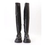 ラウンドトゥ レザー調 厚底 | レースレディース  | 詳細画像14 