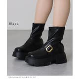 ベルト付き 厚底 フラット | レースレディース | 詳細画像3