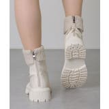 ラウンドトゥ ボア付き トラック | レースレディース  | 詳細画像12 