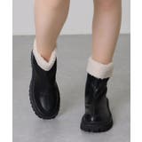 ラウンドトゥ ボア付き トラック | レースレディース  | 詳細画像5 