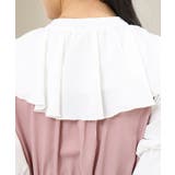 ボウタイ付き フリル カラー | レースレディース  | 詳細画像18 