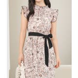 フリルカラー ノースリーブ 花柄 | レースレディース | 詳細画像7
