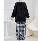 配色 チェック フリース | レースレディース  | 詳細画像6 