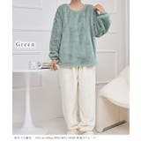 ラウンドネック ふわもこ 長袖 | レースレディース  | 詳細画像15 