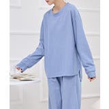 ソリッドカラー ラウンドネック ワッフル | レースレディース  | 詳細画像4 