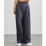 裏起毛 ハイウエスト センタープリーツ | レースレディース  | 詳細画像10 