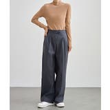 裏起毛 ハイウエスト センタープリーツ | レースレディース  | 詳細画像11 