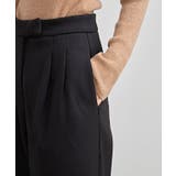 裏起毛 ハイウエスト センタープリーツ | レースレディース  | 詳細画像16 