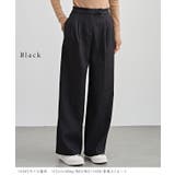 裏起毛 ハイウエスト センタープリーツ | レースレディース  | 詳細画像3 