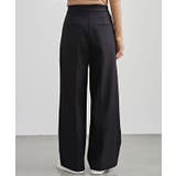 裏起毛 ハイウエスト センタープリーツ | レースレディース  | 詳細画像6 