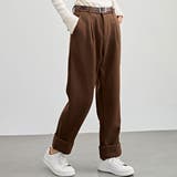 裏起毛 ストレート ロールアップ | レースレディース | 詳細画像1