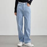 裏起毛 ハイウエスト ストレート | レースレディース | 詳細画像1