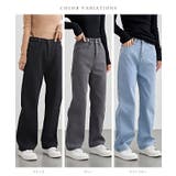 裏起毛 ハイウエスト ストレート | レースレディース | 詳細画像2