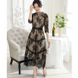 プチハイネック 総レース 7分袖 | レースレディース | 詳細画像6