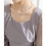 スクエアネック シアー ドッキング | レースレディース  | 詳細画像17 