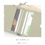 レザー調 二つ折り ラウンド | レースレディース | 詳細画像6